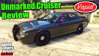 GTA 5  Is The Unmarked Cruiser Worth It Vapid Unmarked Cruiser Customization amp Review 2024 [upl. by Atiuqahc838]