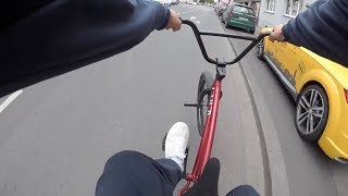 POV BMX Street  Bike Riding Real Life in Cologne  powered by Nikon [upl. by Lavotsirc178]