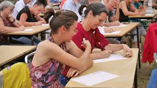 Dictée du Patrimoine  Une dictée au Collège de Combrée [upl. by Aiset]