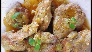 HIT Polędwiczki wieprzowe duszone w sosie własnym  Pork tenderloin recipe  MajkelGotuje [upl. by Merc181]