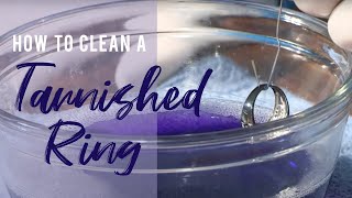 How to Clean a Tarnished Ring [upl. by Rocker]