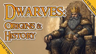 DWARVES Origin and History  LOTR [upl. by Lamaj33]