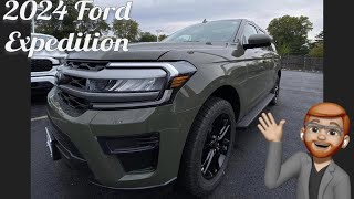 2024 Ford Expedition  Wild Green  First Look [upl. by Cordeelia335]