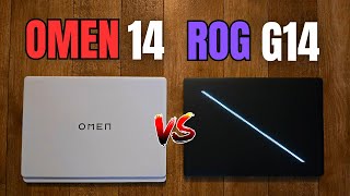 Asus ROG Zephyrus G14 2024 vs HP OMEN Transcend 14 2024  INDEPTH COMPARISON  REVIEW [upl. by Annayak521]