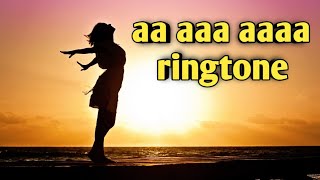 Female version  aa aaa aaaa ringtone  sad ringtone [upl. by Carolynne]