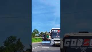 𝗚𝗢𝗗𝗦𝗢𝗡 𝘵𝘳𝘢𝘷𝘦𝘭𝘴 🔥🥰 ലെവൻ പൊളിയാട്ടാ 😅godson travels touristbus kl8zindhyan subscribe bus [upl. by Fagen]