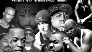 Dr Dre BIG Xzibit 2PacWhat The Difference Nick T remix [upl. by Gayn]