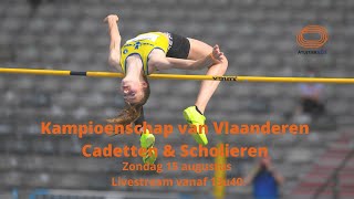 Kampioenschap van Vlaanderen Cadetten en Scholieren 2021 [upl. by Suirtemid]