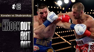 KO  Sergey Kovalev vs Vyacheslav Shabranskyy A Battle To Become Unified Light Heavyweight Champ [upl. by Veedis]