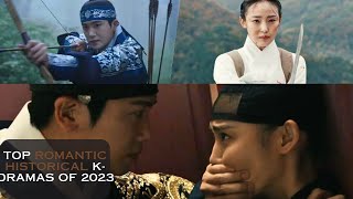 Top 7 Romantic Historical Korean Dramas Of 2023 [upl. by Nitsua319]