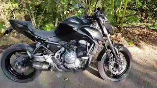 Kawasaki Z650  SC Project SC1R Black Edition Sound with DBkiller [upl. by Longwood]