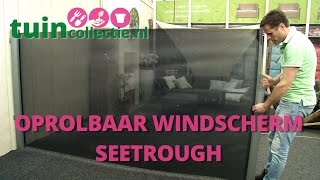 Oprolbaar windscherm  Seetrough  Tuincollectienl [upl. by Nevlin]