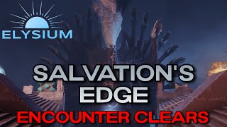 Elysium Salvations Edge Day 1 Encounter Clears 7th [upl. by Eardnaed]