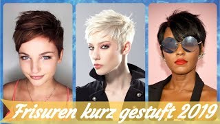 Die besten 20 🍓 Ideen zu gestufte kurzhaarfrisuren damen 2019 [upl. by Alwyn]