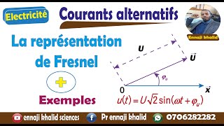 Représentation de Fresnel cours et exercices [upl. by Hayley]