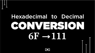 How To Convert Hexadecimal to Binary [upl. by Cahilly]