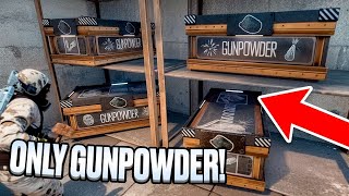 raiding a base that was ONLY HOARDING GUNPOWDER VERY RICH [upl. by Ahsiea]