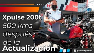 Xpulse 200t 500kms después de la Actualización [upl. by Tai]