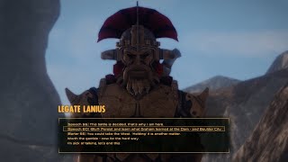 Using Joshua Grahams fate to decieve Legate Lanius Ulysses Speech Route  Fallout New Vegas [upl. by Lesslie]