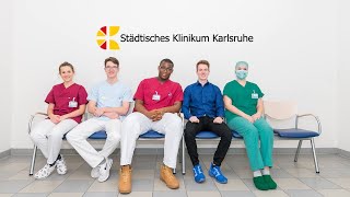 Attraktive Berufe im Gesundheitswesen  Ausbildung am Städtischen Klinikum Karlsruhe [upl. by Berne]