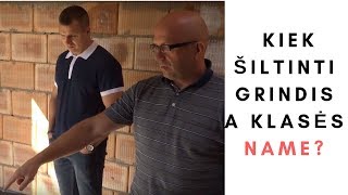 KIEK ŠILTINTI GRINDIS A KLASĖS NAME [upl. by Eilahtan505]