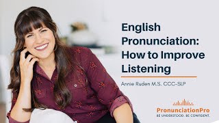 English Pronunciation How To Improve Listening [upl. by Sirmons139]