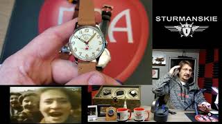 Sturmanskie Gagarin 33 mm commemorative watch overview at R2AWatchescom [upl. by Idram427]