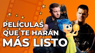 Las 10 Películas que te harán ser MÁS Inteligente 🎬 🤔 [upl. by Eriuqs]