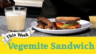 How To Make A California Style Vegemite Sandwich 🐻🍞🐨 [upl. by Adnawt669]