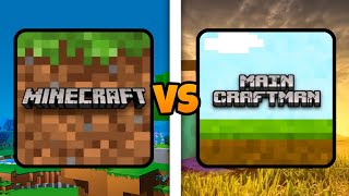 Minecraft Vs Main Craftsman Building Craft [upl. by Yelehsa315]