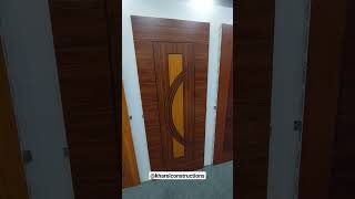 Price of WPC Readymade Doors in Nepal  Latest WPC Door Design in Nepal  kharelconstructions [upl. by Anelaf423]