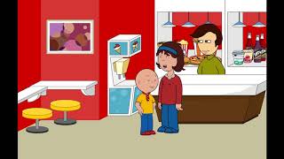 Caillou Misbehaves at McDonaldsGrounded [upl. by Agna]