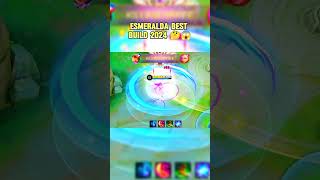 esmeralda best build 2024 🤔😱onesetgaming reels MLBB onehit ML shorts esmeralda mobilelegends [upl. by Steffin541]