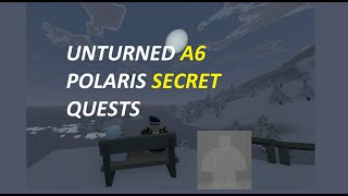 Two secret quests outside the safezone Unturned A6 Polaris Infected I and Daucus Carota I [upl. by Lipsey]