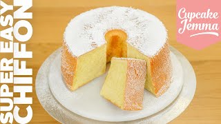 Classic Chiffon Cake Recipe  a baking musthave  Cupcake Jemma [upl. by Gertruda759]