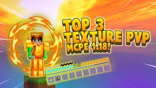 TOP 3 TEXTURE PVP MCPE 118 TERBAIK NO LAG RAM 1GB [upl. by Aivatnuhs]