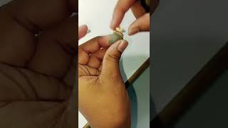 Gold jewellery design making video🎁😊jewellerydesignviralvideogoldjewellerytrendingshortsgold [upl. by Maximilianus]