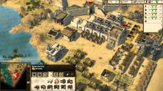 Lets Play Stronghold Crusader 2  Scharmützel Züge German 56 [upl. by Yrrag]