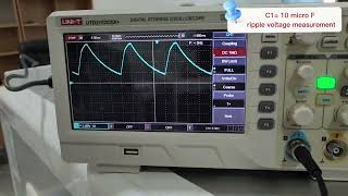 الكترونيك تجربة Half Wave Uncontrolled Rectifier With Filter الجزء الثاني [upl. by Eitnom297]