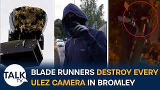 Blade Runners One Man Destroys EVERY SINGLE ULEZ Camera In His London Borough [upl. by Mcgruter544]