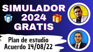 Simulador Plan de Estudio 2022 GRATIS Estudia para los procesos de USICAMM 👩‍🏫🧑‍🏫 [upl. by Yllatan]