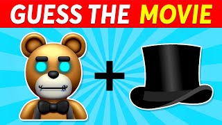 Guess the Movie by Emoji Quiz  Mario Barbie Elemental Freddy Fazbear [upl. by Tisdale738]