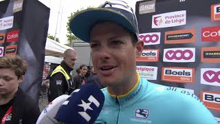 Jakob Fuglsang  postrace interview  La Flèche Wallonne 2019 [upl. by Ruel]