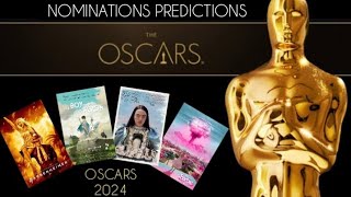 OSCARS NOMINATION PREDICTIONS 2024  ALL CATEGORIES  December Update [upl. by Pilihp8]