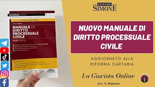 Manuale di Diritto Processuale Civile 2023 di Edizioni Simone [upl. by Dlopoel307]