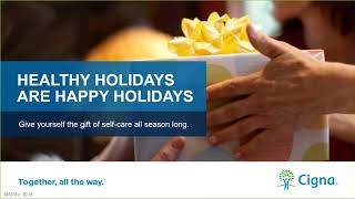 Webinar Healthy Happy Holidays  Samantha Simpson Cigna Health Coach at MNPS [upl. by Anisirhc]