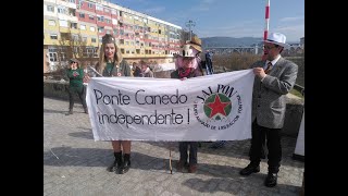 Ponte Canedo declara su independencia de Ourense en pleno Entroido [upl. by Ellezaj570]