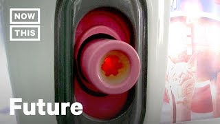 Sperm Extractor Machine Replicates Human Vagina for Donors  NowThis [upl. by Tawnya764]