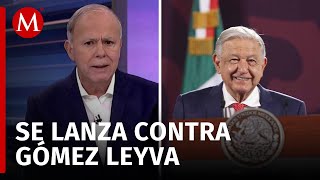 quotYa no voy a decirle amigo pero es mi adversarioquot AMLO manda mensaje a periodista [upl. by Cousin]