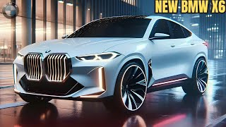 Finally REVEAL 2025 BMW X6 Luxury Midsize Coupe SUV  A Closer Look [upl. by Ahsem34]